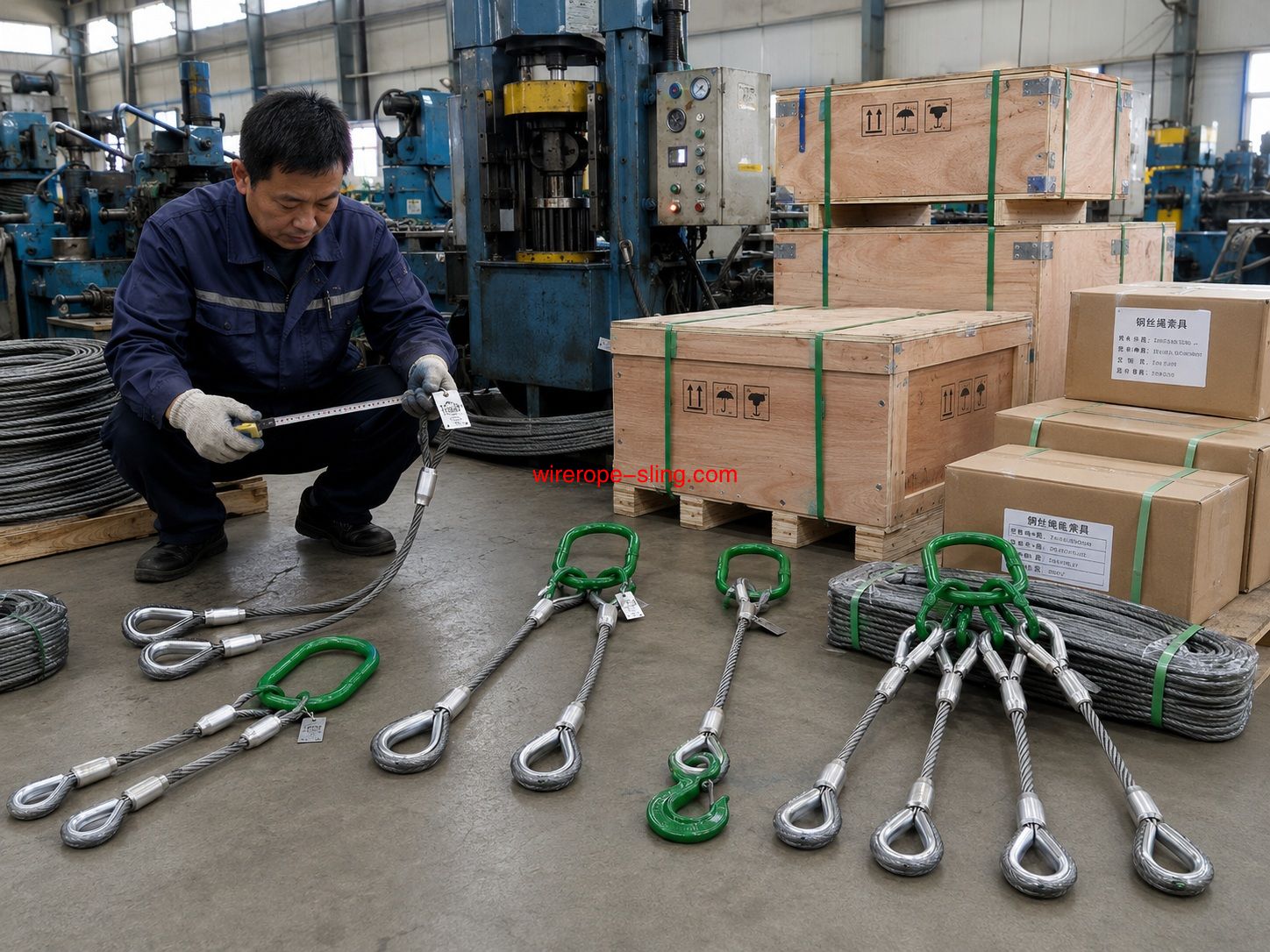 Steel Wire Rope Sling for Heavy-Duty Lifting | Custom Manufacturer